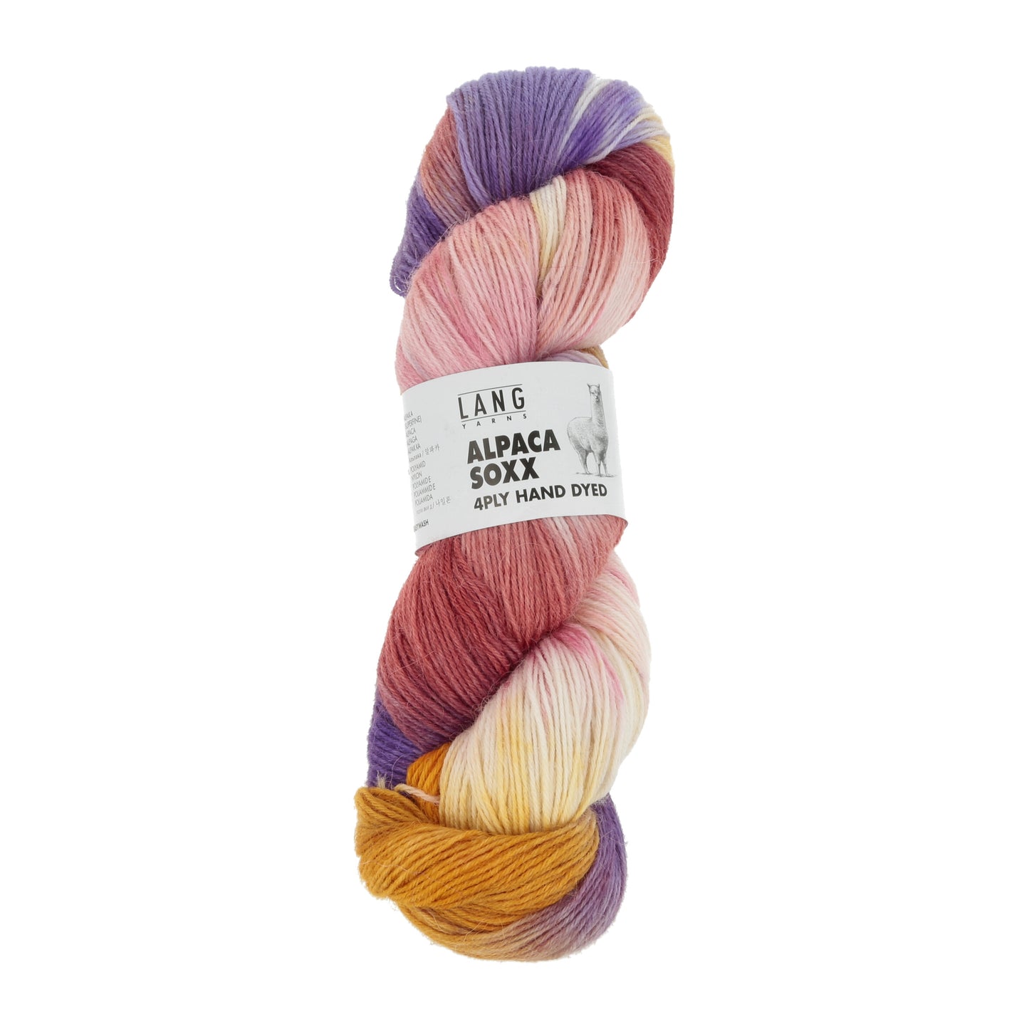 Lang Yarns Alpaca Soxx 4-Fach/4-Ply Hand-Dyed